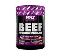 NXT Beef Protein Isolate 540g - High Protein Powder in Natural Amino Acids - Paleo, Keto Friendly - Dairy and Gluten Free | 540g (Black Grape)
