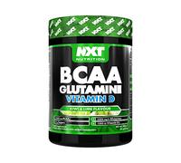 NXT Nutrition BCAA, Glutamine & Vitamin D | BCAAs Amino Acids with Vitamin D3 and L-Glutamine - for Recovery, Gut Health and Muscle Protein Synthesis | 360g - 30 Servings (Kiwi Lime)