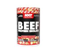 NXT Nutrition Beef Protein Isolate Powder - Protein Powder High in Natural Amino Acids - Paleo, Keto Friendly - Dairy and Gluten Free - Muscle Recovery | 1.2kg (Strawberry and Lime)