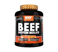 NXT Nutrition Beef Protein Isolate Powder - Protein Powder High in Natural Amino Acids - Paleo, Keto Friendly - Dairy and Gluten Free - Muscle Recovery | 1.8kg (Orange)