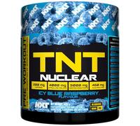 NXT Nutrition TNT Nuclear Pre-Workout, 200mg Caffeine, 4g Citrulline Malate, 3g Creatine, 3g Beta-Alanine, 30 Servings, 420g, Energy and Endurance (ICY Blue Raspberry)