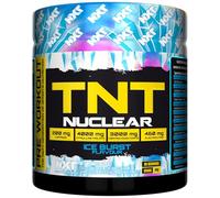 NXT Nutrition TNT Nuclear Pre-Workout, 200mg Caffeine, 4g Citrulline Malate, 3g Creatine, 3g Beta-Alanine, 30 Servings, 420g, Energy and Endurance (Ice Burst)