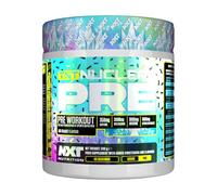 NXT Nutrition TNT Nuclear Pre Workout - Pre Work Out Energy Drink| L-Citrulline, Beta Alanine, Caffeine for Pump, Endurance & Focus - 40 Servings Mixed Candy, Vegan | Glitter | Ice Blast