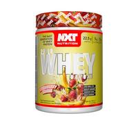 NXT Pure Whey Deluxe 510g - Whey Protein Blend with Added BCAAs, Glutamine & Digestive Enzymes - High Protein Powder for Muscle Recovery & Growth (Strawberry Banana)