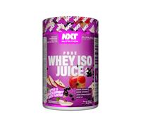 NXT Pure Whey ISO Juice - Apple & Blackcurrant Flavour | 100% Whey Protein Isolate | 25g Protein, Low Carb, Low Fat, Added Vitamin D & C | Light Juice-Like Taste | 30 Servings