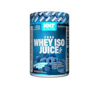 NXT Pure Whey ISO Juice - Blue Raspberry Smoothie Flavour | 100% Whey Protein Isolate | 25g Protein, Low Carb, Low Fat, Added Vitamin D & C | Light Juice-Like Taste | 30 Servings