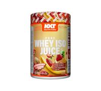 NXT Pure Whey ISO Juice - Strawberry & Banana Flavour | 100% Whey Protein Isolate | 25g Protein, Low Carb, Low Fat, Added Vitamin D & C | Light Juice-Like Taste | 30 Servings