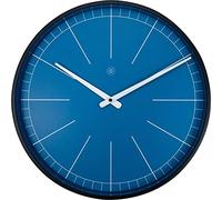 nXt - Wall clock - Ø 40 cm - Plastic - Blue - 'Ethan'