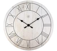 nXt- Wall clock - Ø 40 cm - Wood - White - 'Paul'