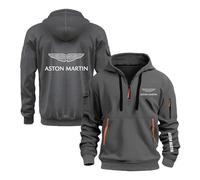 NXTBHDCW Mens Fitness Hoodies For A.s.t.o.n M.a.r.ti.n Half Zip Coats Jackets Spring Autumn Sweatshirt Graphic Gym Wear with Pocket Outwear Long Sleeve Tops Hoody-SHS||3x_l