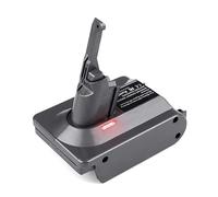 NXTIBRAV Battery Adapter，Compatible For Einhell，18V Lithium Battery Adapter Converter To，Compatible For Dyson， V6 V7 V8 Battery Vacuum Cleaner Tool(For Einhell To V7 V8)