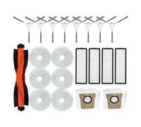 NXTIBRAV Compatible For Xiaomi,Robot Vacuum X20+ / X20 Plus Vacuum Cleaner Accessories Kit Main Side Brush Filter Mop Cloth Dust Bags