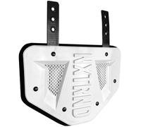 Nxtrnd Football Backplate Professional Football Backplates for Shoulder Pads (White, Adult)