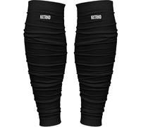 Nxtrnd Football Leg Sleeves - Calf Compression Sleeve Men & Boys, Calf Sleeves, Shin Sleeves, Leg Compression Sleeve, Leg Sleeves For Men Football, Sold as a Pair (Black)