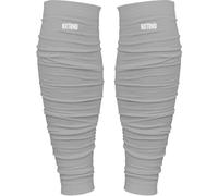 Nxtrnd Football Leg Sleeves - Calf Compression Sleeve Men & Boys, Calf Sleeves, Shin Sleeves, Leg Compression Sleeve, Leg Sleeves For Men Football, Sold as a Pair (Light Grey)