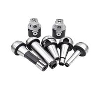 NXVASKEIP 2 inch Rough Boring Tool Set 50mm Head with Draw bar MT2 MT3 MT4 C20 C25 NT30 R8 Holder Morse Tapper for CNC Machine Drill Chuck(R8-((F1 12) M12)