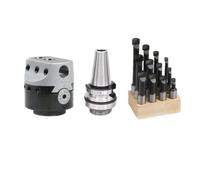 NXVASKEIP Boring Head 50mm 75mm 100mm CNC Lathe Rough Processing Paired with BT30 BT40 NT30 NT40 C20 C25 R8 MT2 MT3 MT4 Drill chuck(MTB2 (Tool Holder))