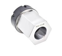 NXVASKEIP ER32 hex Block ER25 ER40 chuck Tool holder Collet Hard Steel hex ER Hexagon spring chuck seat Square Tool holder Drill chuck(Hex,ER32)