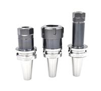 NXVASKEIP Knife Shank ER BT30 BT40 ER16 ER20 ER25 ER32 Tool Holders CNC Machine Center Spindle Chuck Lathe Tools Drill Chuck(BT40-ER32-70L)