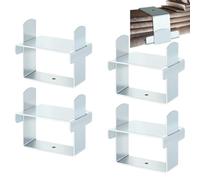 Nxyupv 4 Pcs Leaf Spring Clamp Kit Leaf Springs Up to 2.5Inch Wide Lock Leaf Spring Together Leaf Spring Bend Repair Clip