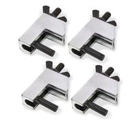 Nxyupv 4pcs Brake Line Clamp 4pcs Metal Brake Line Clamp for Flexible Hoses Hoses Hose Clamp Pliers