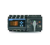 NXZ-125/4A 100A 125A 160A 250A 4P ATS Dual Power Automatic Transfer Switch Single Three Phase Generator Parts(100A 4P)