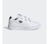 ADIDAS Originals Childrens Unisex NY 90 Shoes - White & Black - Size UK 10 Kids