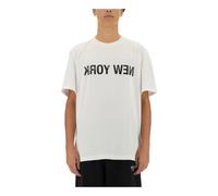 NY Belt Tee.mal LT A - male - Helmut Lang - T-Shirts - White - S - Tops S