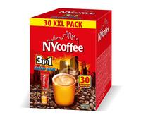 NY coffee 3-in-1 Instant Coffee XXL Pack, 30 Sachets | NEW & Improved Rich Roast Taste! UK Seller | Britain's Favourite Instant Coffee XXL Pack | Qui