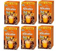 NY Coffee 3in1 Salted Caramel Coffee Sachets x10 (Pack of 6, Total 60 Sachets)