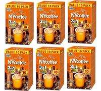 NY Coffee 3in1 Salted Caramel x10 Coffee Sachets - Pack of 6 (Total 60 Sachets)