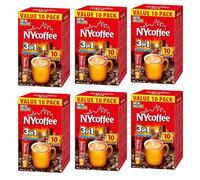 NY Coffee 3in1 White Coffee with Sugar Sachets x10 (Pack of 6, Total 60 Sachets)
