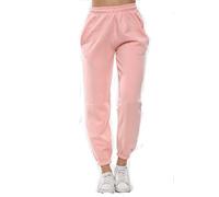 NY Deluxe Edition Boys Girls Unisex Cuffed Waist Track Jogging Bottom Trouser Oversized 90s Baggy style Trouser UK 7-13 Years (Baby Pink, 5/6)