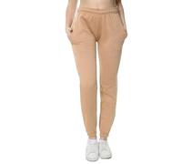 NY Deluxe Edition Women's Plus Size Lounge wear Fleece Baggy Jogging Sweatpants Cuffed Bottoms (as8, Numeric, Numeric_22, Numeric_24, Plus, Regular, Sand, Regular)