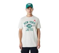 NY Jets Unisex NFL Regular T-Shirt Distressed Screenprint Team Graphic New York Jets Stone T-Shirt