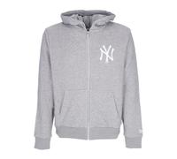 NY Yankees Zip Hoodie Heather Graphite - male - New Era - Zip-throughs - Gray - XL - Sweatshirts & Hoodies XL