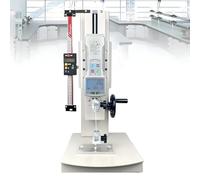 NYANS 10-2000N Digital Tensile Pressure Tester, Tensile Testing Machine with Probes, Hand Crank Vertical Tensile Test Bench for Textiles, Sports, Scientific Research, Fishing, Furniture withRuler-10N