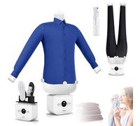 NYANS Automatic Steam Iron -Touched Hands-Free Automatic Ironing Machine, 2-in-1 Hands-Free Steam & Hot Air Dryer, 10 Minutes Quick Ironed Dry A