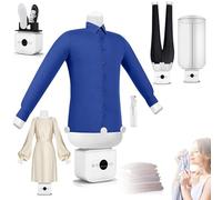 NYANS Automatic Steam Iron -Touched Hands-Free Automatic Ironing Machine, 2-in-1 Hands-Free Steam & Hot Air Dryer, 10 Minutes Quick Ironed Dry D