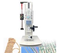 NYANS Desktop Tensile Testing Machine, Digital Pull Force Tester, with 5 Probe, Output Function/Hand Wheel Operated/Display Clear, for Textiles, Sports, Scientific Research, Fish withRuler-20N