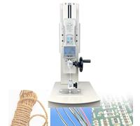 NYANS Desktop Tensile Testing Machine, Digital Pull Force Tester, with 5 Probe, Output Function/Hand Wheel Operated/Display Clear, for Textiles, Sports, Scientific Research, Fish Standard-100N