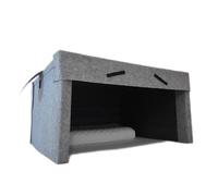 NYANS Soundproof Sleeping Pod for Adults, with 40mm Thick Soundproofing Cotton, Portable Blackout Canopy for Privacy, Foldable Sleep Enclosure for Dorm Room Home Office