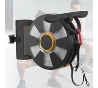 NYANS Wall-Mounted Multi-Exercise Gym Station with Flywheel Trainer and Roulette Design, Small Equipment Fitness Training, for Gyms, Indoor and Outdoor Fitness.