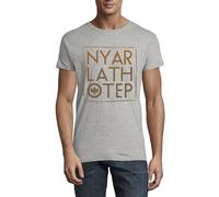 Nyarlathotep The Crawling Chaos H P Lovecraft Outer God Crew Neck Cotton Men's T-Shirt Black