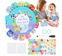 Nybhyjka Alphabet Books, Assorted Toy Alphabet, Handwriting Tracing Books, Alphabet Matching Game, Early Childhood Development Educational Toy for