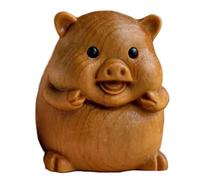 Nybhyjka Animal Figurine Wooden,Desktop Culture Figurine - Folk Culture Animal Sculptures, Small Desk Statues, Figurine Ornaments for Decor
