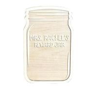 Nybhyjka Behavior Chart for the Home | Star Jar Reward System 25 Piece - Class Management Tool, Star Jar Reward System with Wooden Base Standing