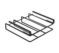 Nybhyjka Chopping Board Holder for Cabinet Door, Chopping Board Hanger - Under Shelf Chopping Board Holder - Multipurpose Chopping Board Organizer with Hooks for Kitchen Utensils