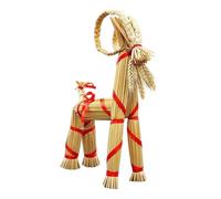 Nybhyjka Christmas Straw Goat Yule Goat Straw Ornaments Swedish Scandinavian Yule Decorations For Home Birthday Party Outdoor Interior Decoration Holiday