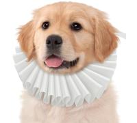 Nybhyjka Dog Renaissance Elizabethan Ruff Collar,Neck Collar Ruff Elizabethan Renaissance - Adjustable Elizabethan Ruff Collar Neck Ruffle for Christmas Holiday